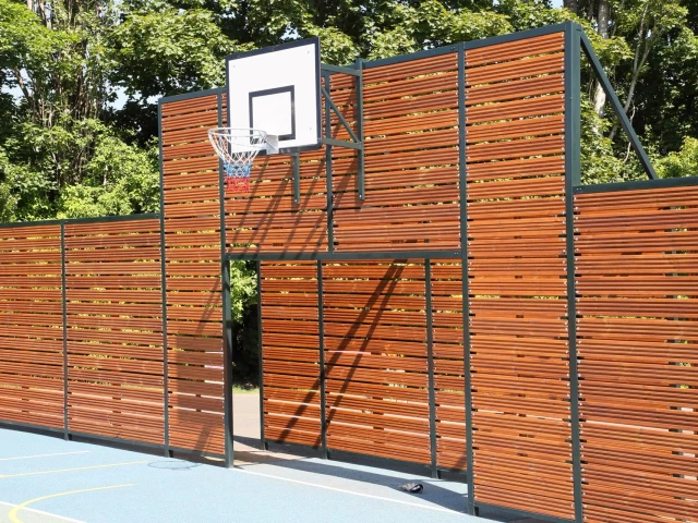Profile of the basketball court Erkem, Kbely, Czechia