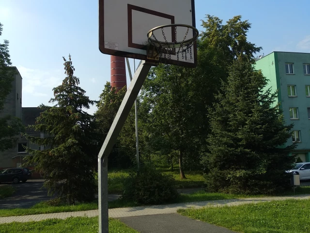 Profile of the basketball court Hřiště na sídlišti, Příbor, Czechia