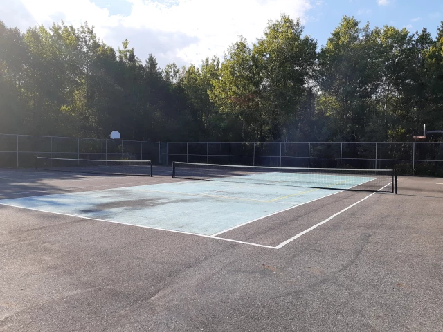 Profile of the basketball court Nestor Falls Visitor Information Centre Courts, Nestor Falls, Canada