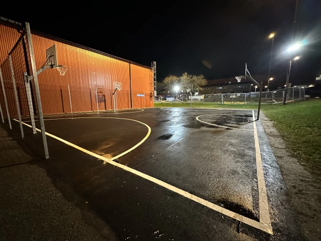 Profile of the basketball court Farsta IP Cement Courts, Farsta, Sweden