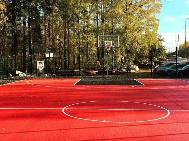 Profile of the basketball court Jyväskylän Basketball Court, Jyväskylä, Finland