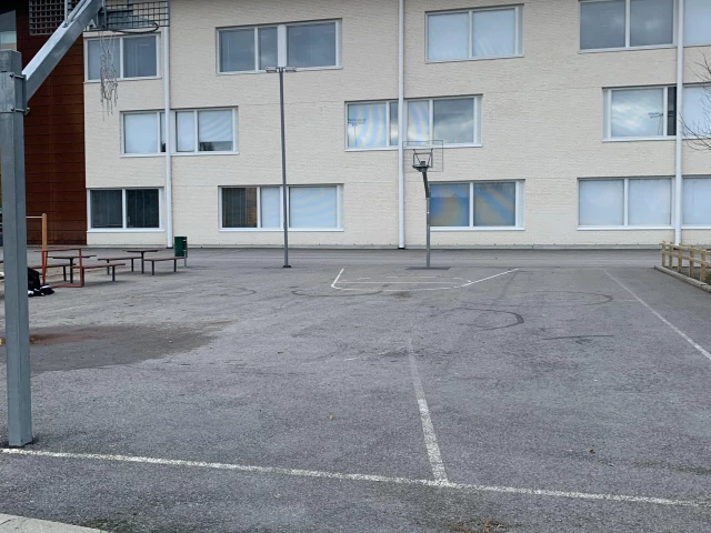 Profile of the basketball court Palokka School Court, Jyväskylä, Finland