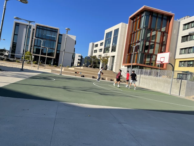 Profile of the basketball court Student Housing South - Basketball Courts SLO, San Luis Obispo, CA, United States