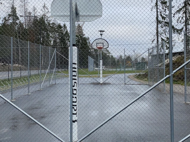 Basketball Court - Cage