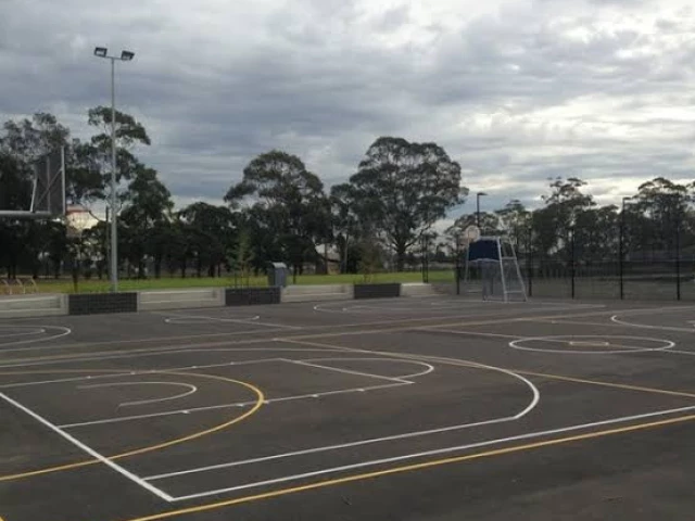 Profile of the basketball court Blacktown Showground Basketball Court, Blacktown, Australia
