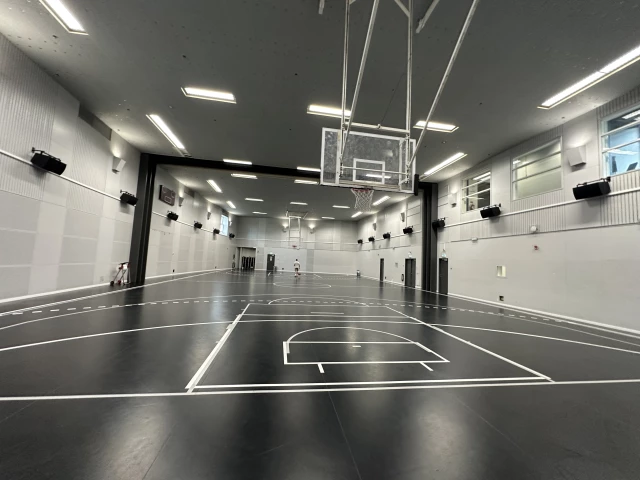 Profile of the basketball court SATS Ursvik, Sundbyberg, Sweden