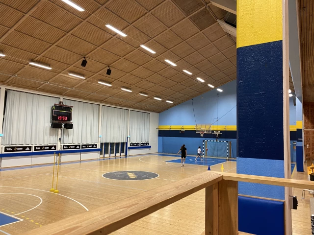 Profile of the basketball court Vasalundshallen, Solna, Sweden
