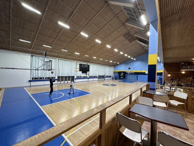 Profile of the basketball court Vasalundshallen, Solna, Sweden