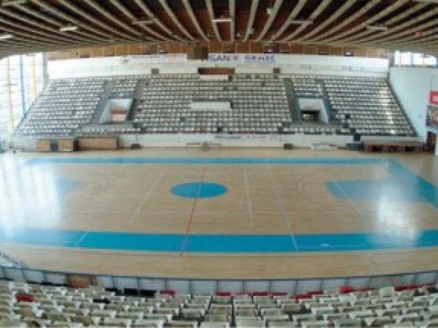 Profile of the basketball court Sports Hall "Pinki", Beograd, Serbia