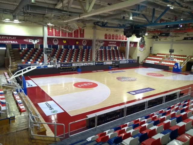 Profile of the basketball court Sports Hall "Zeleznik", Beograd, Serbia