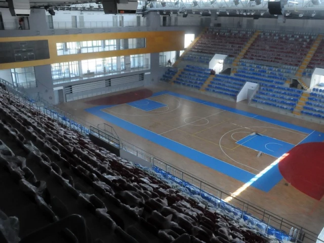 Profile of the basketball court Sports center "Ibar", Kraljevo, Serbia
