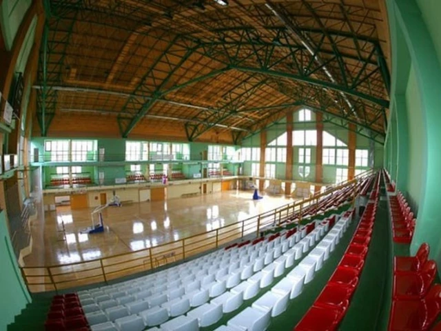 Profile of the basketball court STC "Zlatibor", Zlatibor, Serbia