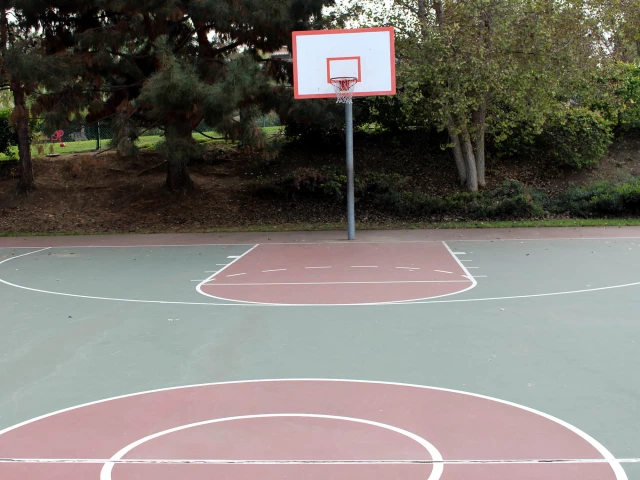 Profile of the basketball court Gabrielino Court, Irvine, CA, United States