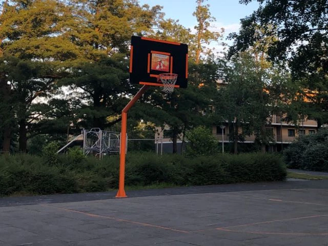 Profile of the basketball court Amstelveen court, Amstelveen, Netherlands