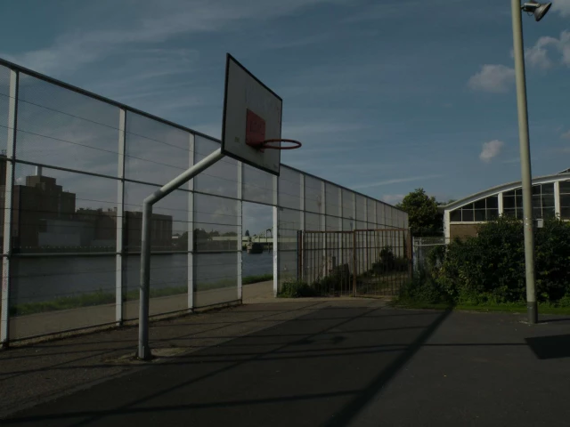 Profile of the basketball court De Griend, Maastricht, Netherlands