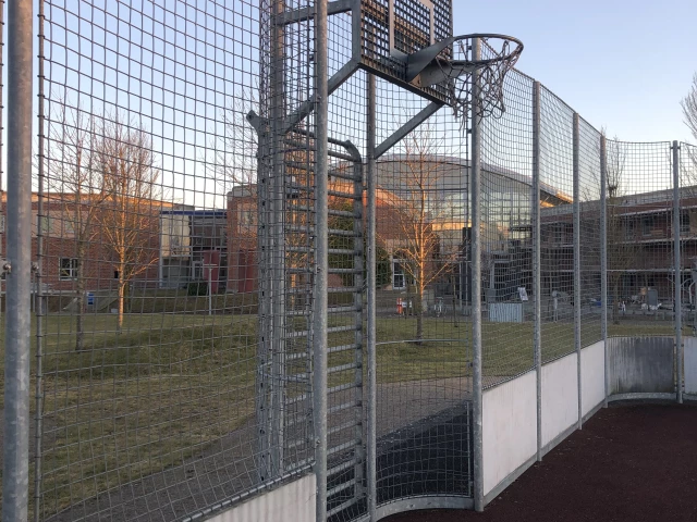 Profile of the basketball court AAU multibane, Aalborg, Denmark