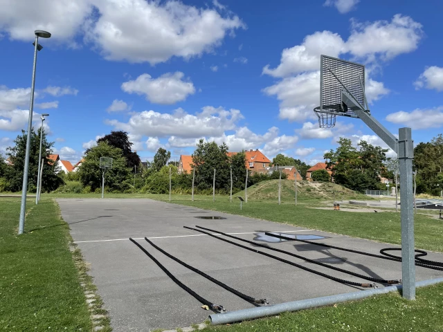 Profile of the basketball court Evigheden, Nykøbing Falster, Denmark