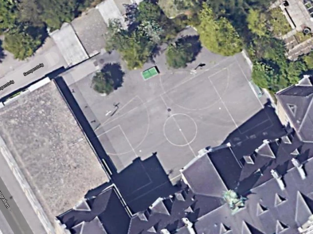 Basketball Court, view from above