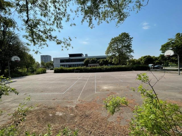 Profile of the basketball court Näsbydalsskolan, Täby, Sweden