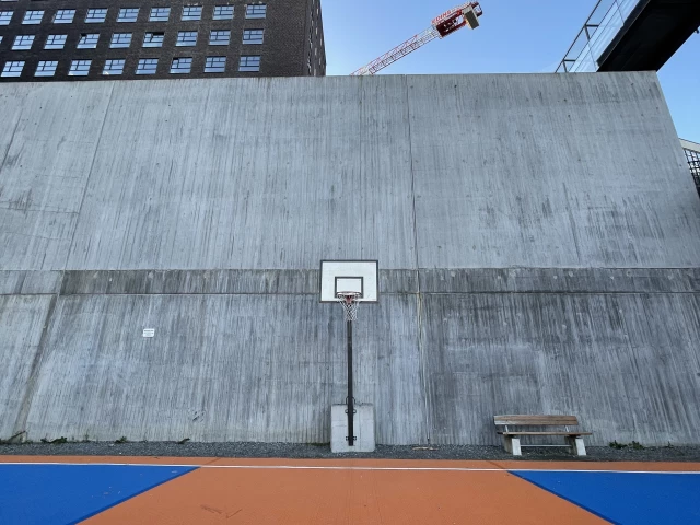 Profile of the basketball court Kvarnholmen, Nacka, Sweden