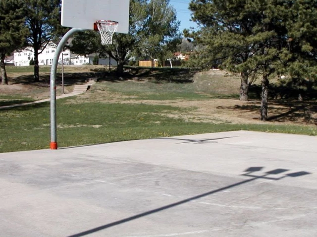 Profile of the basketball court Fountain Park, Colorado Springs, CO, United States
