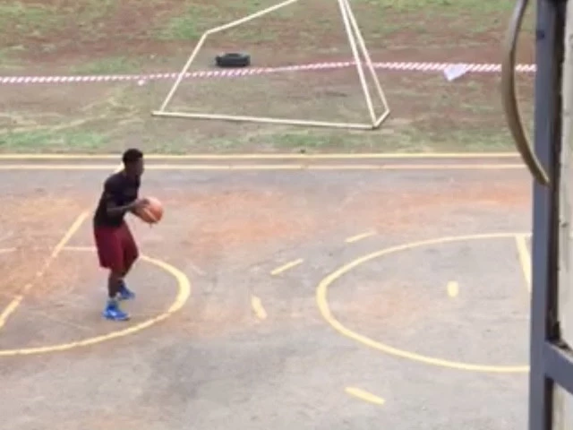 Profile of the basketball court Imara Daima, Nairobi, Kenya