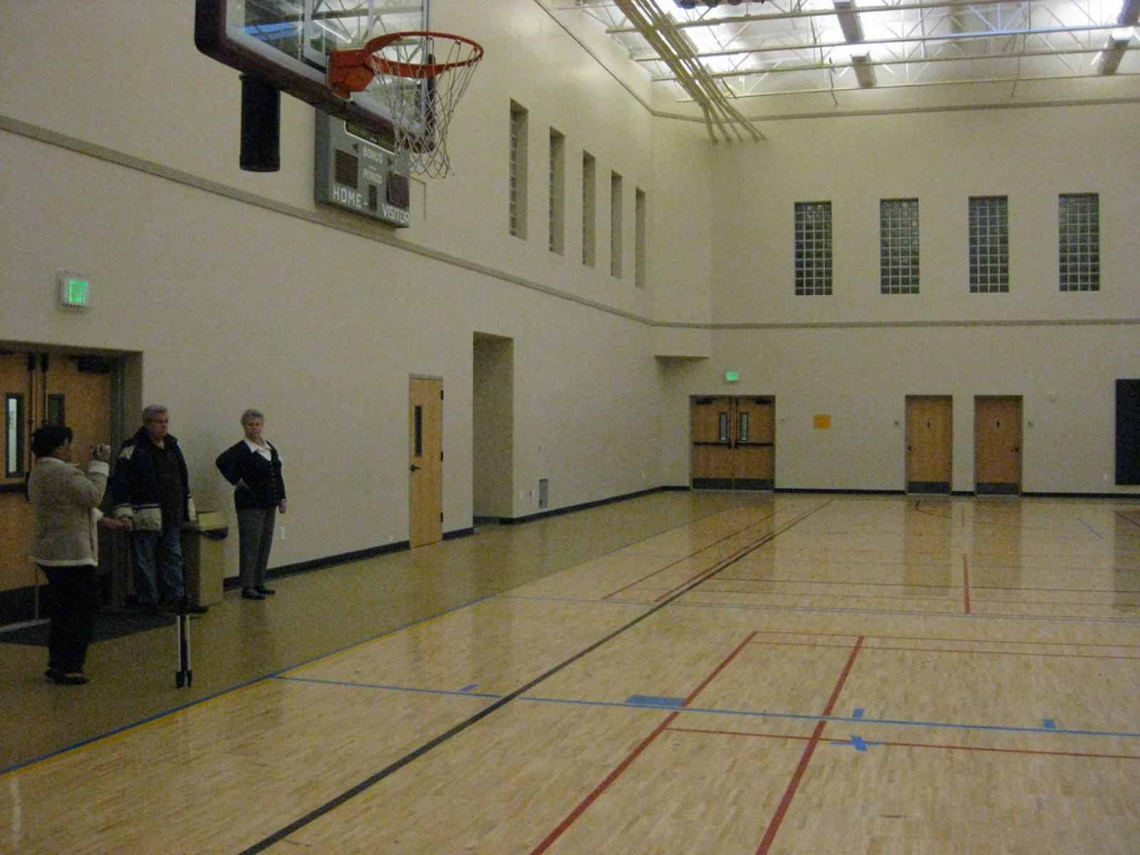 San Jose, CA Basketball Court The Point Church Basketball Gym Courts