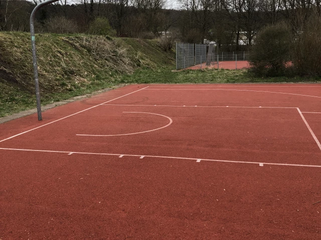 Profile of the basketball court Haster Grundschule, Osnabrück, Germany