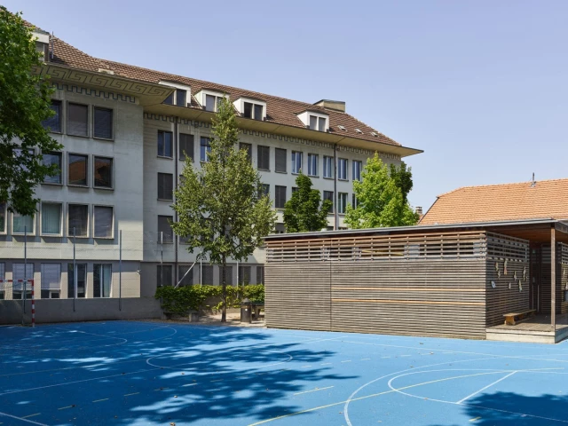 Profile of the basketball court Breitenrain, Bern, Switzerland