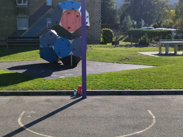 Profile of the basketball court Schule Langmatt, Dulliken, Switzerland