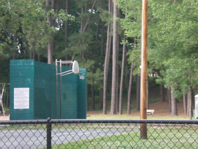 Profile of the basketball court Kenmore Park, Fredericksburg, VA, United States