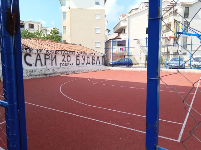 Profile of the basketball court Budva Playground Court, Budva, Montenegro