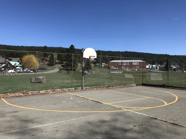 Profile of the basketball court Roslyn Pioneer, Roslyn, WA, United States