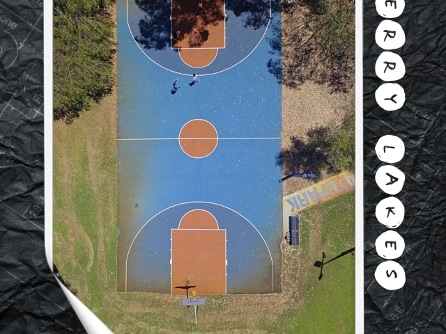 Profile of the basketball court Perry Lakes Open Space, Floreat, Australia