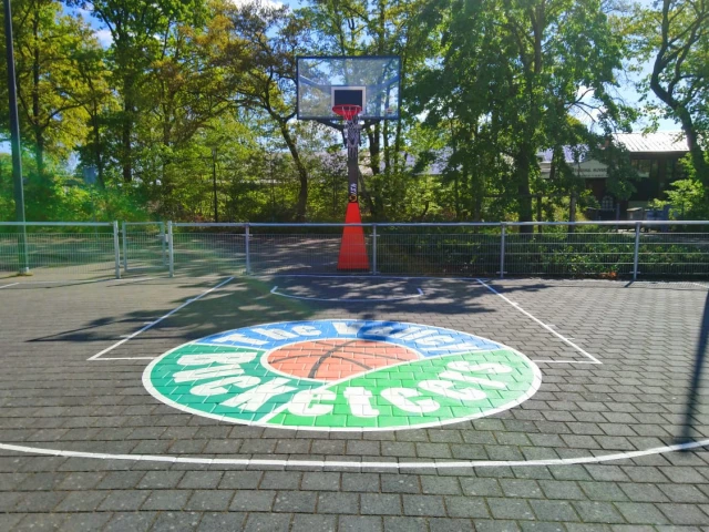 Profile of the basketball court Valley Buck Court, Nijverdal, Netherlands