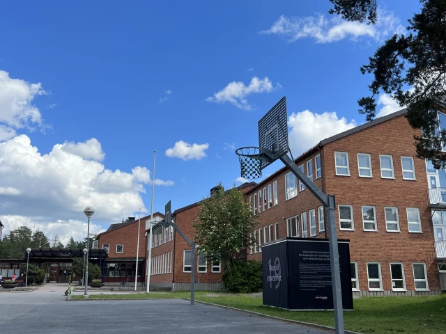 Profile of the basketball court Ekliden Skola, Nacka, Sweden
