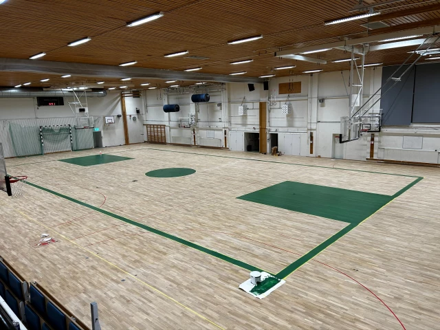 Profile of the basketball court Nacka Sportcentrum, Nacka, Sweden