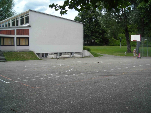 The court at BBZ in Biel, Switzerland.