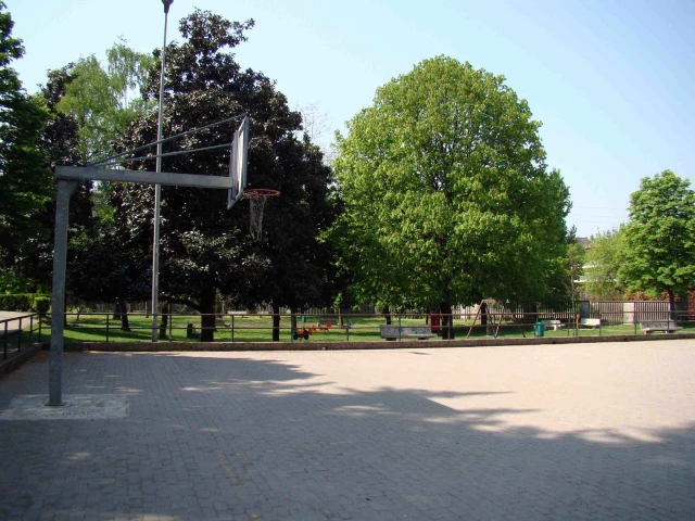The full court in Parco Cabassina.