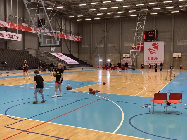 Profile of the basketball court Gentofte Sportspark, Gentofte, Denmark