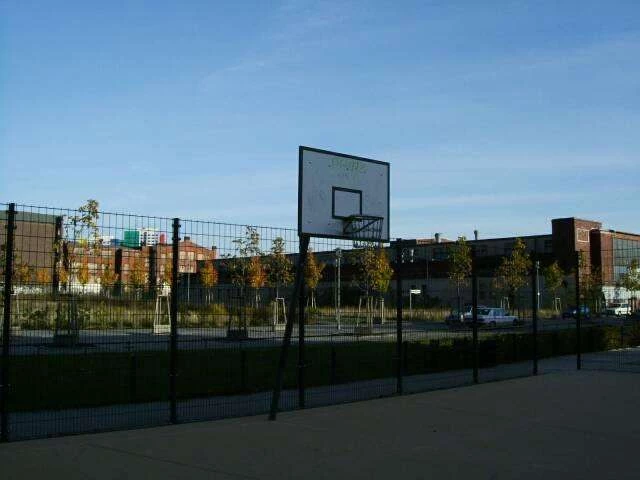 Basketball Court in Friedrichshain