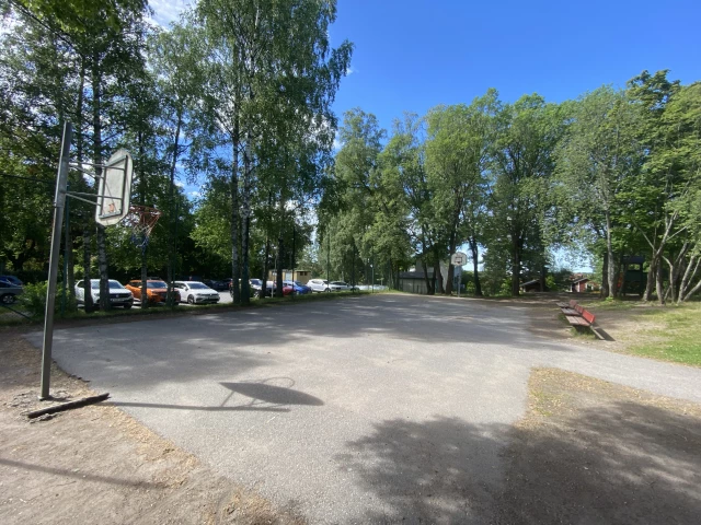 Profile of the basketball court Vittra, Sollentuna, Sweden