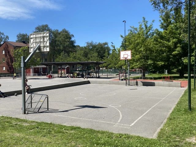 Profile of the basketball court Parkleken Odlarängen, Enskede, Sweden
