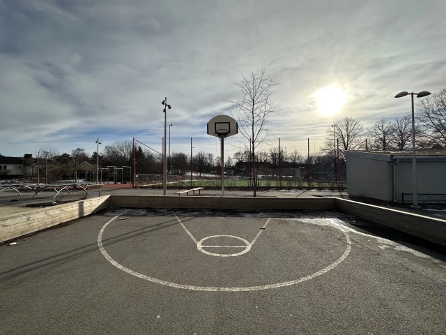 Profile of the basketball court Gärdesskolan, Sollentuna, Sweden