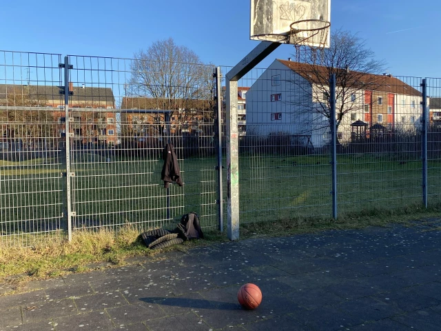 Profile of the basketball court Immenplatz, Lübeck, Germany