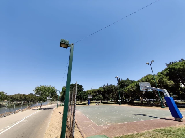 Profile of the basketball court Bnei Dan, Tel Aviv-Yafo, Israel