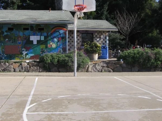 People´s Park Streetball Court in Berkeley, California