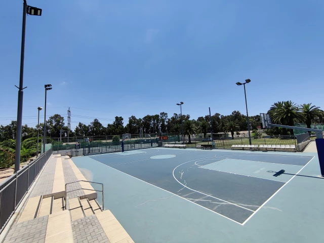 Profile of the basketball court Hadar Yosef outdoor, Tel Aviv-Yafo, Israel
