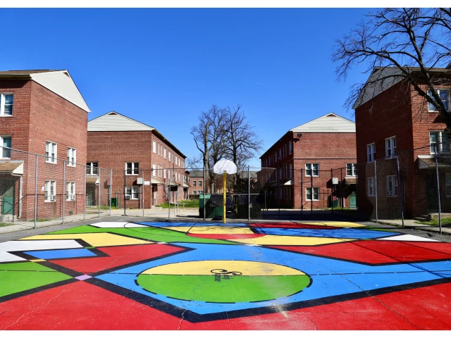 Profile of the basketball court Poe Homes/Solely Supreme, Baltimore, MD, United States