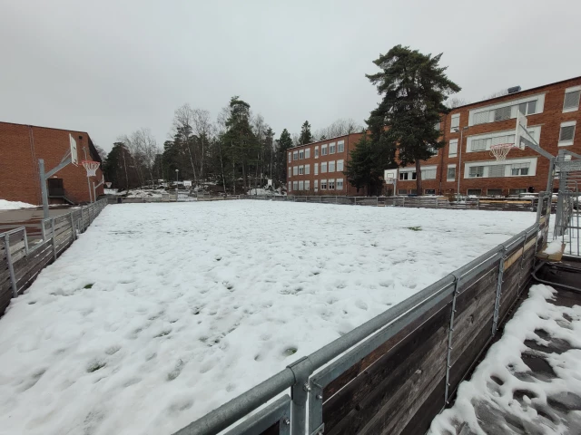 Profile of the basketball court Källängens skola Multiplan, Lidingö, Sweden